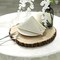 18" wide Natural Round Poplar Wooden Slices Party Tabletop Wedding Crafts
